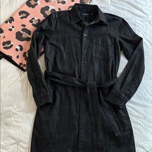 Ralph Lauren Charcoal Shirt Dress